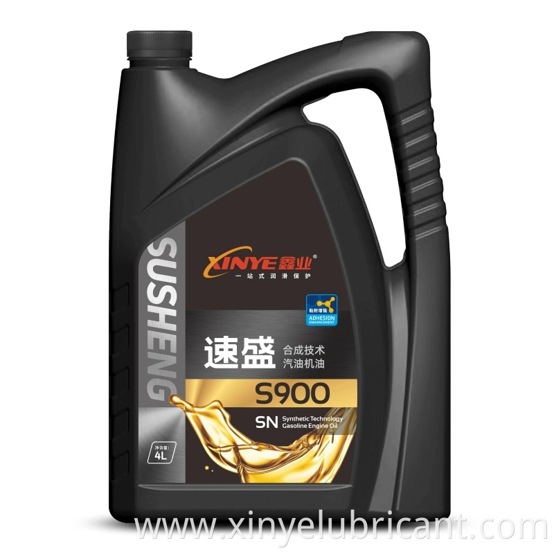 Hot Selling Sn Synthetic Technology Gasoline Engine Oil Anti Wear And Pressure High Performance5